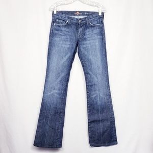 7 for all Mankind size 27 Bootcut Dark Wash Jeans